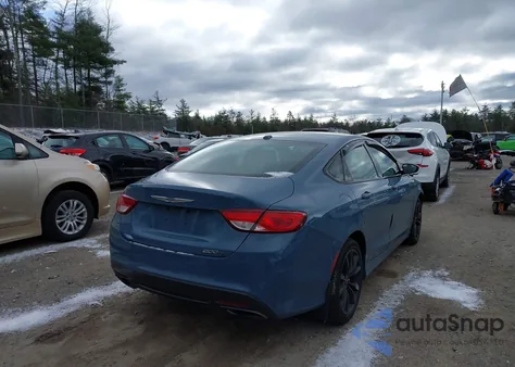 2015 Chrysler 200 S из США, поврежденный, VIN 1C3CCCBG2FN600454